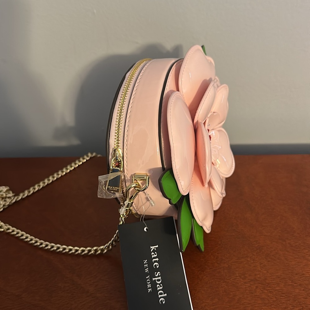 Nwt Kate spade in the garden flower micro crossbody bag - Picture 4 of 6